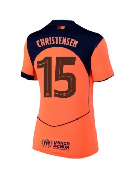 Zenske Futbalové oblečenie Barcelona Andreas Christensen #15 2025-26 Krátky Rukáv - Tretina Zenske Futbalové oblečenie Barcelona Andreas Christensen #15 2025-26 Krátky Rukáv - Tretina